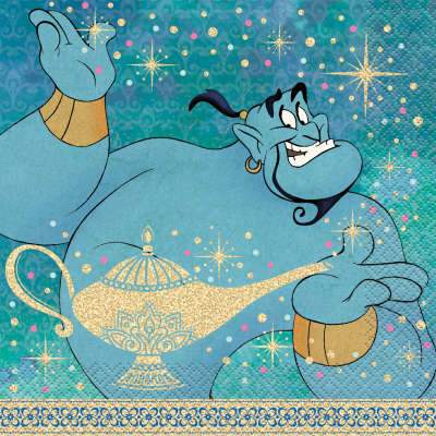 Disney Aladdin Luncheon Napkins 16ct Unique