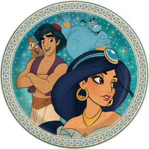 Disney Aladdin Round 9" Dinner Plates 8ct - USA Party Store
