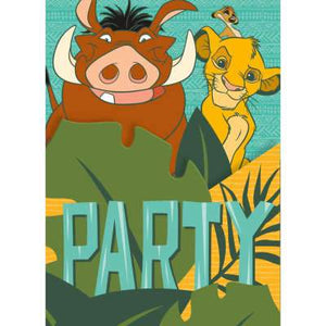 Disney Lion King Invitations 8ct - USA Party Store