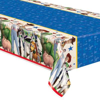 Disney Toy Story 4 Rectangular Plastic Table Cover 54"x84" Unique