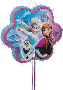 Snowflake Disney Frozen Pull String Pinata - USA Party Store