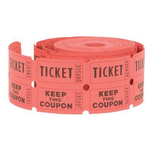Double Ticket Roll 500ct - USA Party Store
