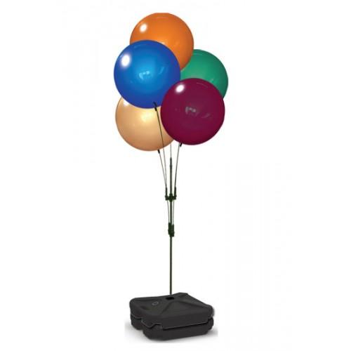 Weather proof Reusable Balloon Weighted Base Cluster Kit - Helium Free USA Party Store