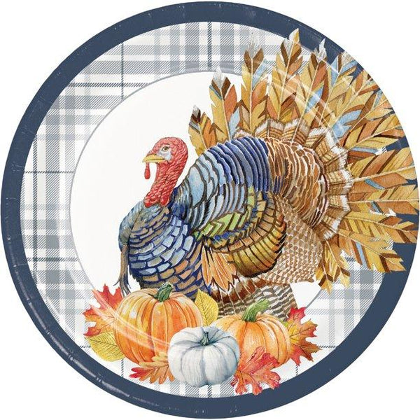 Thanksgiving Elegance 10" Plate Creative Converting