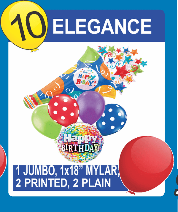 Balloon Bouquet Package - Elegance USA Party Store