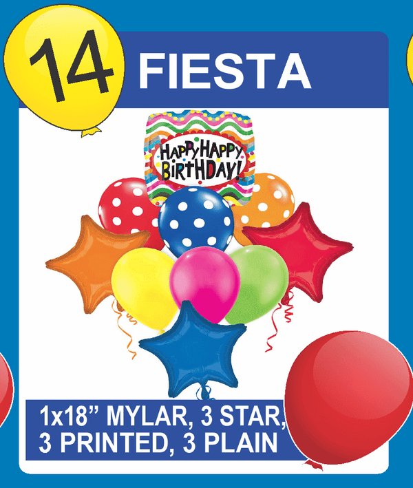 Balloon Bouquet Package - Fiesta USA Party Store