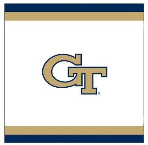 Georgia Tech Beverage Napkins 24 Ct - USA Party Store