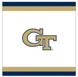 Georgia Tech Lunch Napkins 20 Ct - USA Party Store