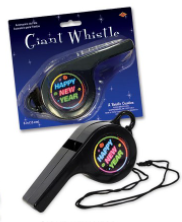 Giant New Year Whistle