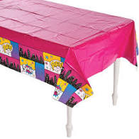 Girls Super Hero Tablecover Creative Converting