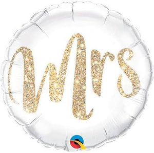 Glitter Gold  Foil Balloon - USA Party Store