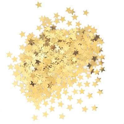 Gold Star Confetti .5oz Unique