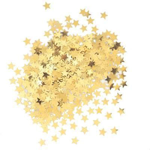 Gold Star Confetti .5oz - USA Party Store