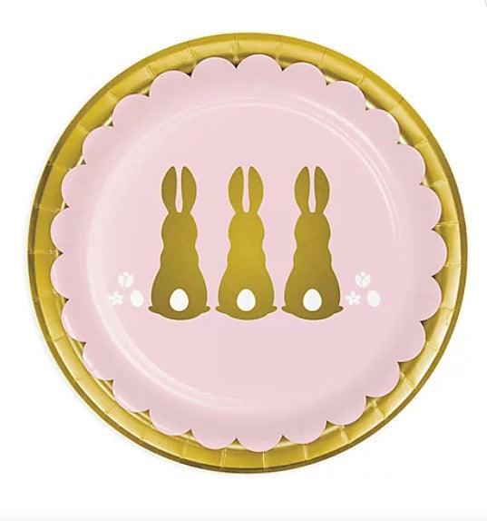 Golden Easter 7" Plate Creative Converting