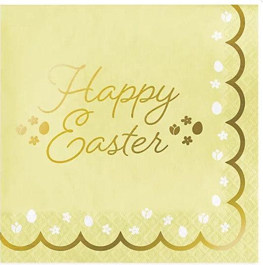 Golden Easter Lunch Napkin Creative Converting