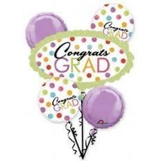 Congrats Grad Bouquet of Balloons Amscan