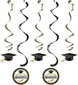 Classic Graduation Dizzy Danglers  30" and 39" - USA Party Store