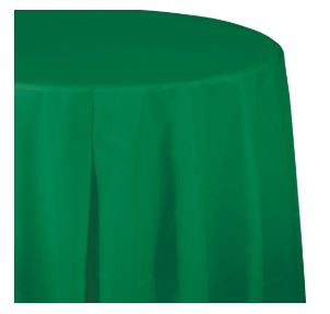 Plastic Round Table Cover - USA Party Store