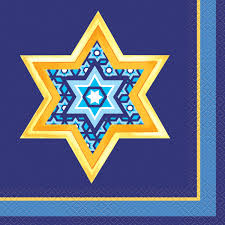 Hanukkah Lunch Napkins - USA Party Store