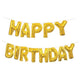 Foil Happy Birthday Letter Balloon Banner - USA Party Store