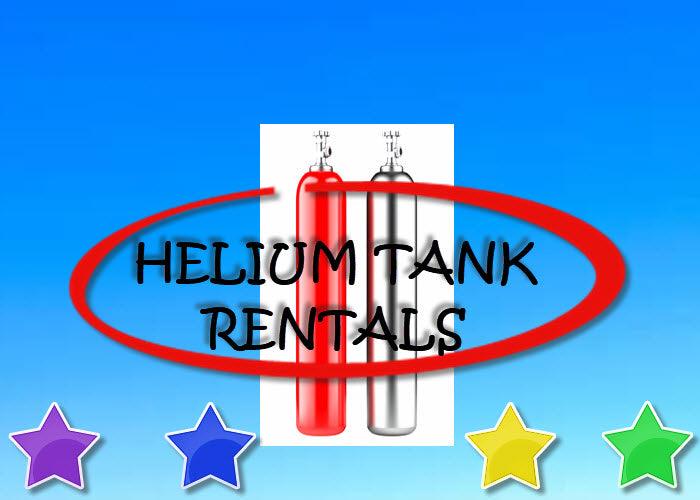 Helium Tank Rental *** Pick-up or Delivery only *** USA Party Store