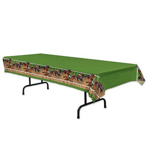 Horse Racing Tablecover - USA Party Store