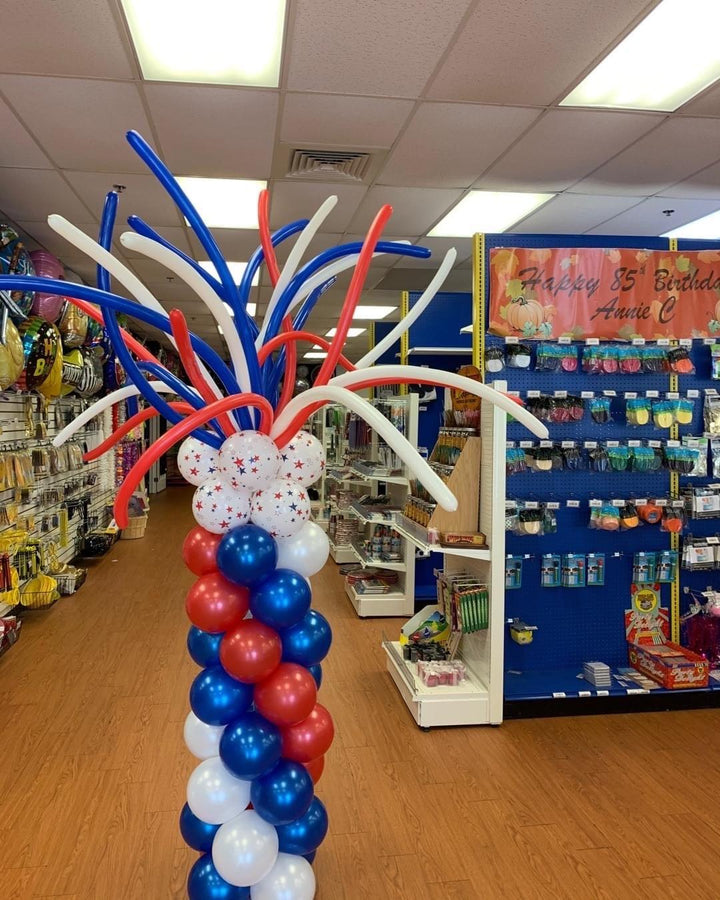 Spiral Balloon Columns *** Pick-up or Delivery only *** USA Party Store