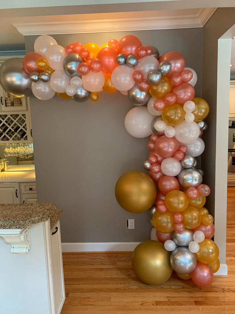 Organic Balloon Arch - Balloon Garland - USA Party Store