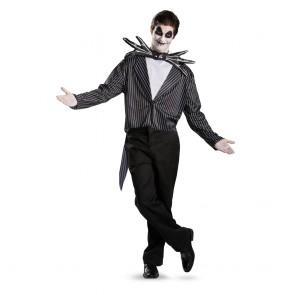 Tim Burton's Nightmare Before Christmas Jack Skellington Classic Adult Costume Disguise