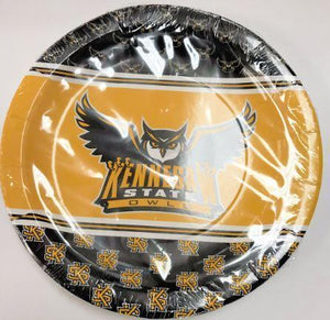 Kennesaw State Owls Lunch Plates - 8 Ct - USA Party Store