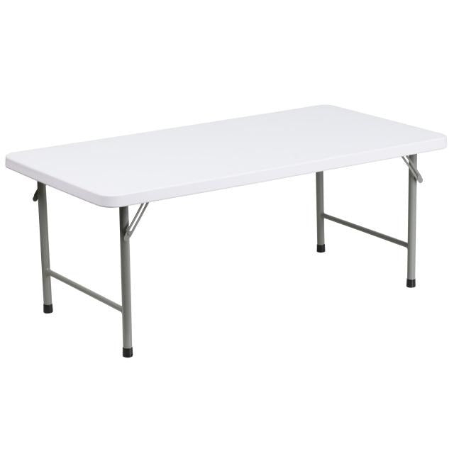 Rental - Kids Folding White Table USA Party Store