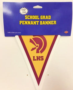 Lassita High School Grad Pennant Banner - USA Party Store