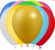 11" Inflated Standard Latex Balloons - (Optional Hi-Float to last 2 to 3 days)