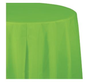 Plastic Round Table Cover - USA Party Store