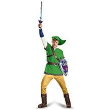 Nintendo's Legend of Zelda Link Deluxe Adult Costume Diguise