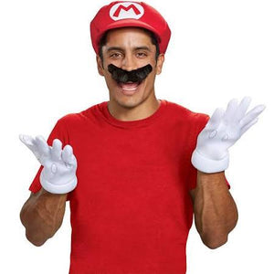 Adult Super Mario Accessory Kit - size: OS - USA Party Store