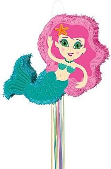 Mermaid Pull string Pinata Unique