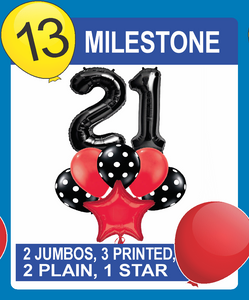 Milestone Balloon Bouquet Package