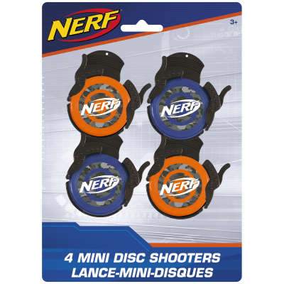 Nerf Disc Shooters 4ct Unique