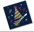 New Year's Countdown Beverage Napkin Creative Converting