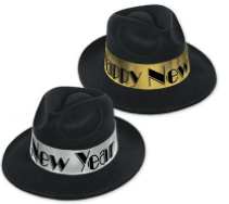 New Year's Swing Fedora Hat Beistle