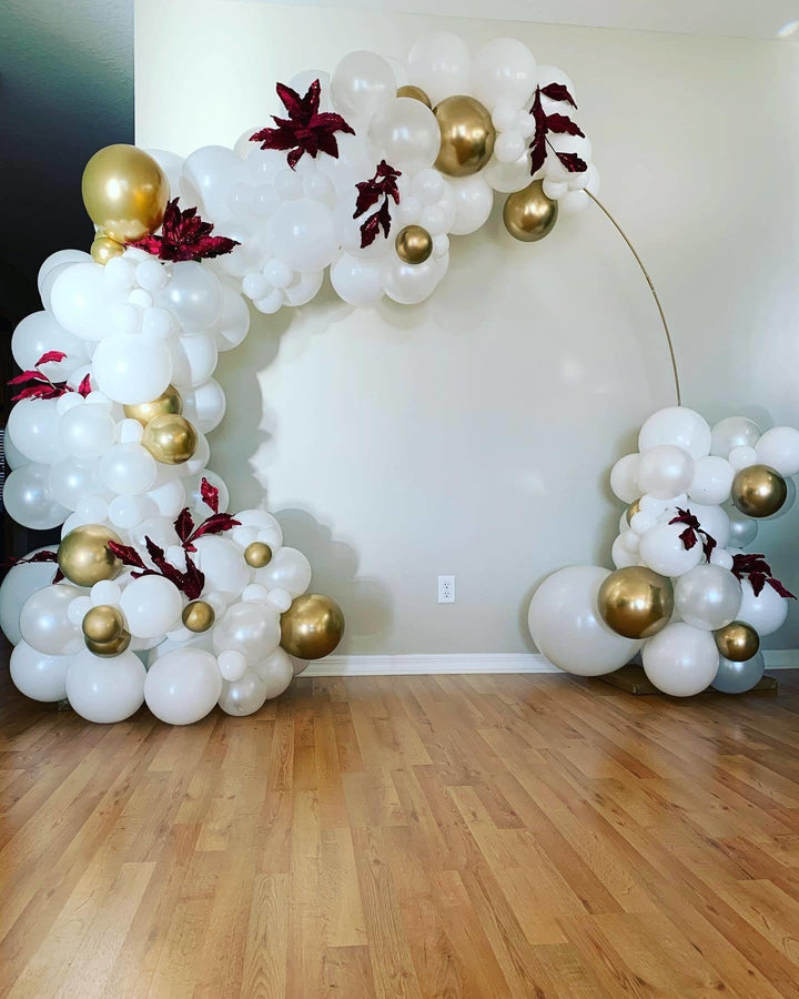 12ft Organic Balloon Arch - Balloon Garland USA Party Store