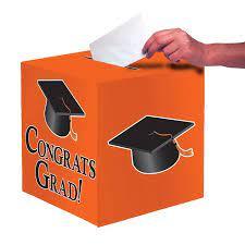 Orange Grad Card Box Creative Converting