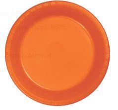 9 Inch - Lunch Plastic Plates - 20 Counts Amscan