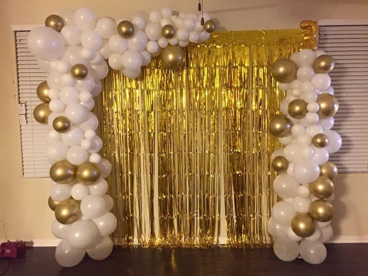 12ft Organic Balloon Arch - Balloon Garland USA Party Store