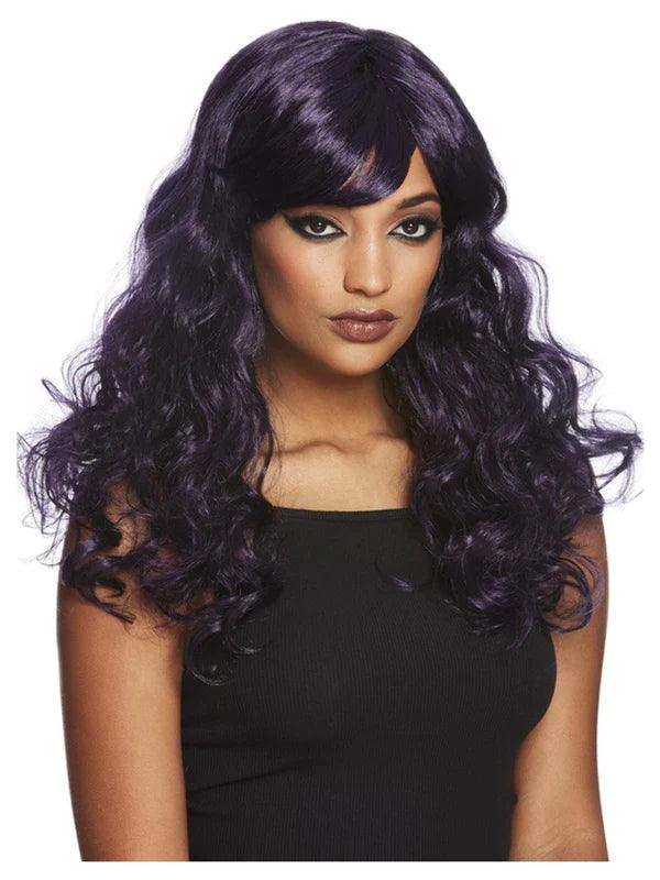 Gothic Seductress Curly Wig Smiffy's