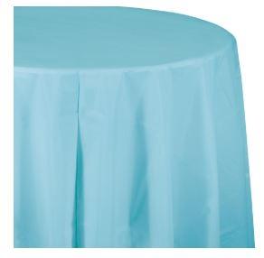 Vanilla Creme Round Tablecover Amscan