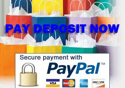 Pay Deposit Now - USA Party Store