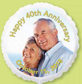 Custom Mylar Photo Balloon ***Pick up or Delivery*** USA Party Store