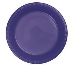 9 Inch - Lunch Plastic Plates - 20 Counts Amscan